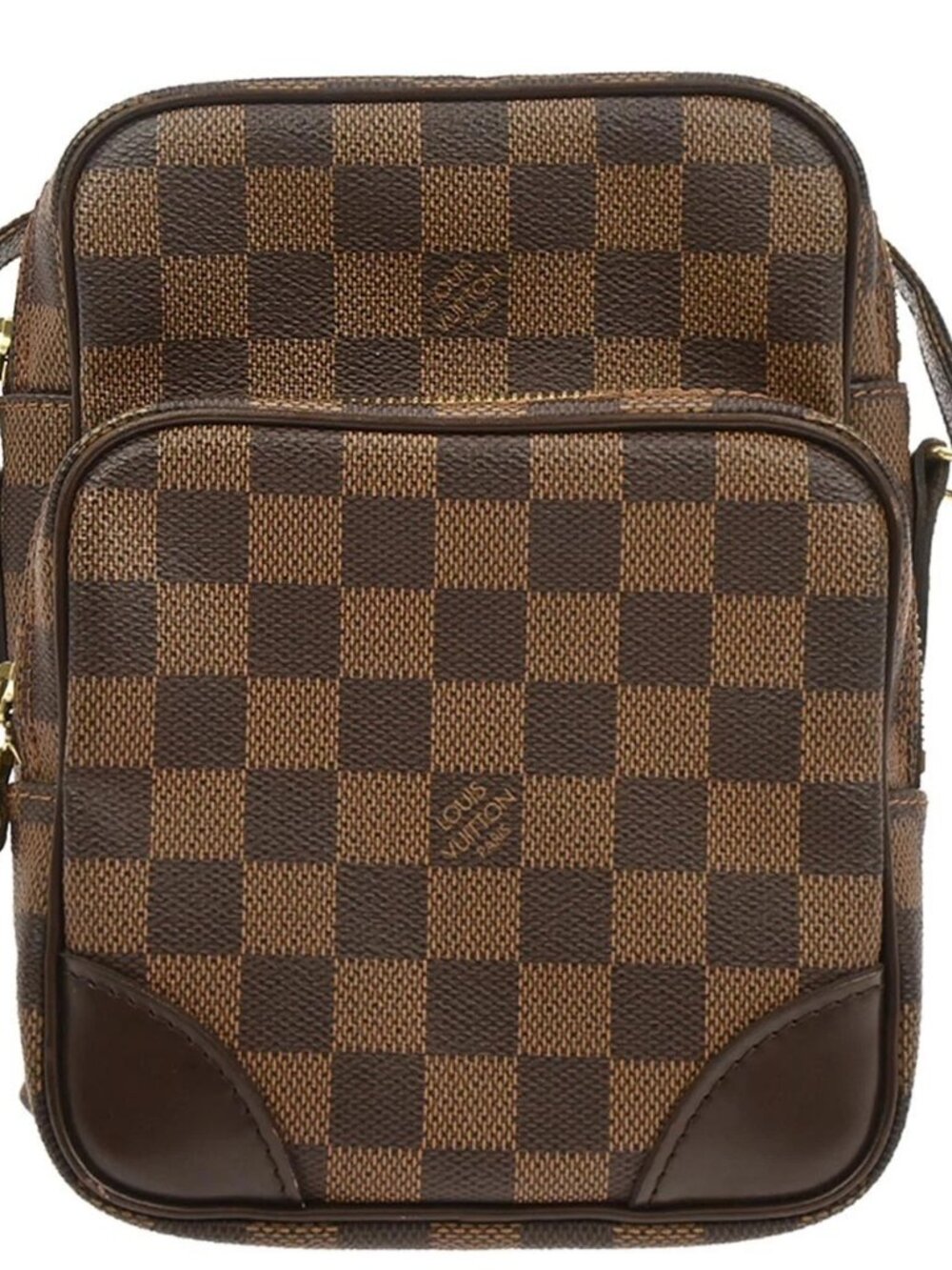 Louis Vuitton Brown Damier Amazon Crossbody Shoulder Bag N48074 TH4087 117432